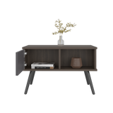 Mesa de Centro Zurich Milan y Plomo 63.3x40cm Rectangular con Compartimientos - MESAS DE CENTRO | Bylmo