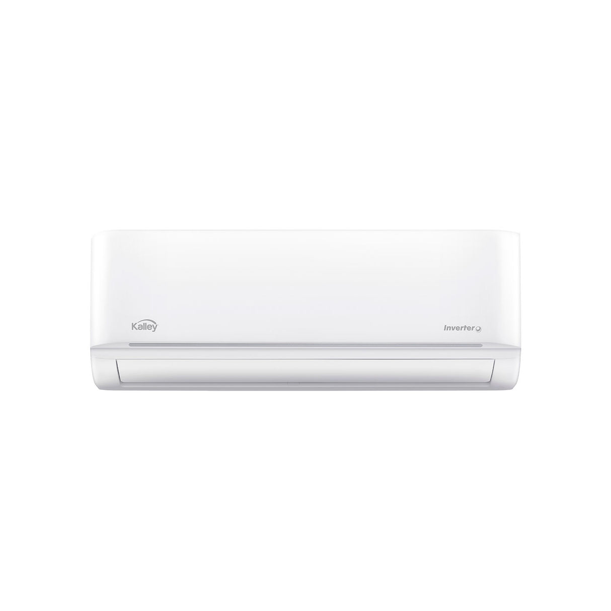 Aire Acondicionado Kalley Split Inverter Blanco Brillante 80.5x29.6cm 220 Voltios con Temporizador y con Control Remoto - AIRES ACONDICIONADOS | Bylmo