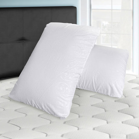 Combo 2 Almohadas Viscoflex Espuma Firme 59x39cm Para Dormir De Costado - ALMOHADAS | Bylmo