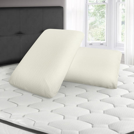 Combo 2 Almohadas Memory Dream Espuma Firme 56x37cm Para Dormir Boca Arriba Y De Costado - ALMOHADAS | Bylmo