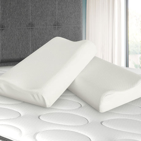 Combo 2 Almohadas Viscofoam Espuma Firme 59x39cm Para Dormir Boca Arriba Y De Costado - ALMOHADAS | Bylmo