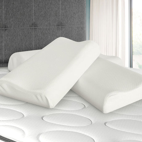 Combo 2 Almohadas Viscofoam Espuma Firme 59x39cm Para Dormir Boca Arriba Y De Costado - ALMOHADAS | Bylmo