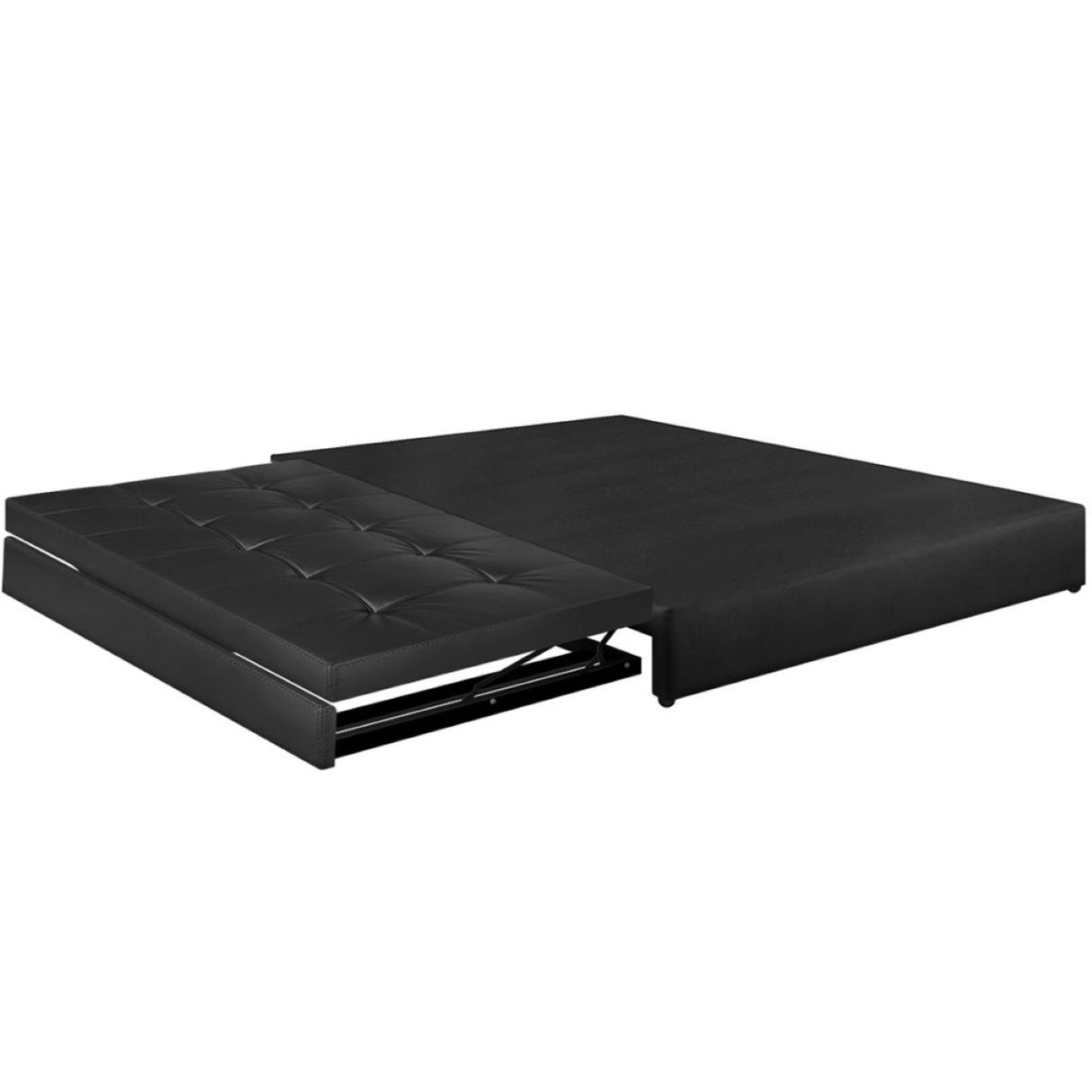 Cama Nido Angie Negro Doble 140 X 190 Cm sin Cabecero - CAMAS | Bylmo