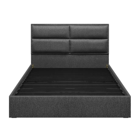 Cama Firenze Gris Queen 160 X 190 Cm con Cabecero - CAMAS | Bylmo