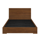Cama Caoba Semidoble 120 X 190 Cm con Cabecero - CAMAS | Bylmo