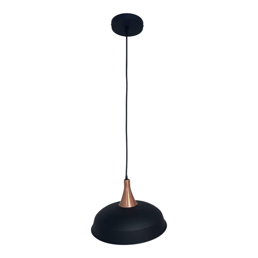 Lámpara de Techo Alana Negro 28x116cm para Una Bombilla Led - LAMPARAS DE TECHO | Bylmo