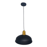 Lámpara Colgante Alana Negro 30x118cm para Una Bombilla Led - LAMPARAS DE TECHO | Bylmo