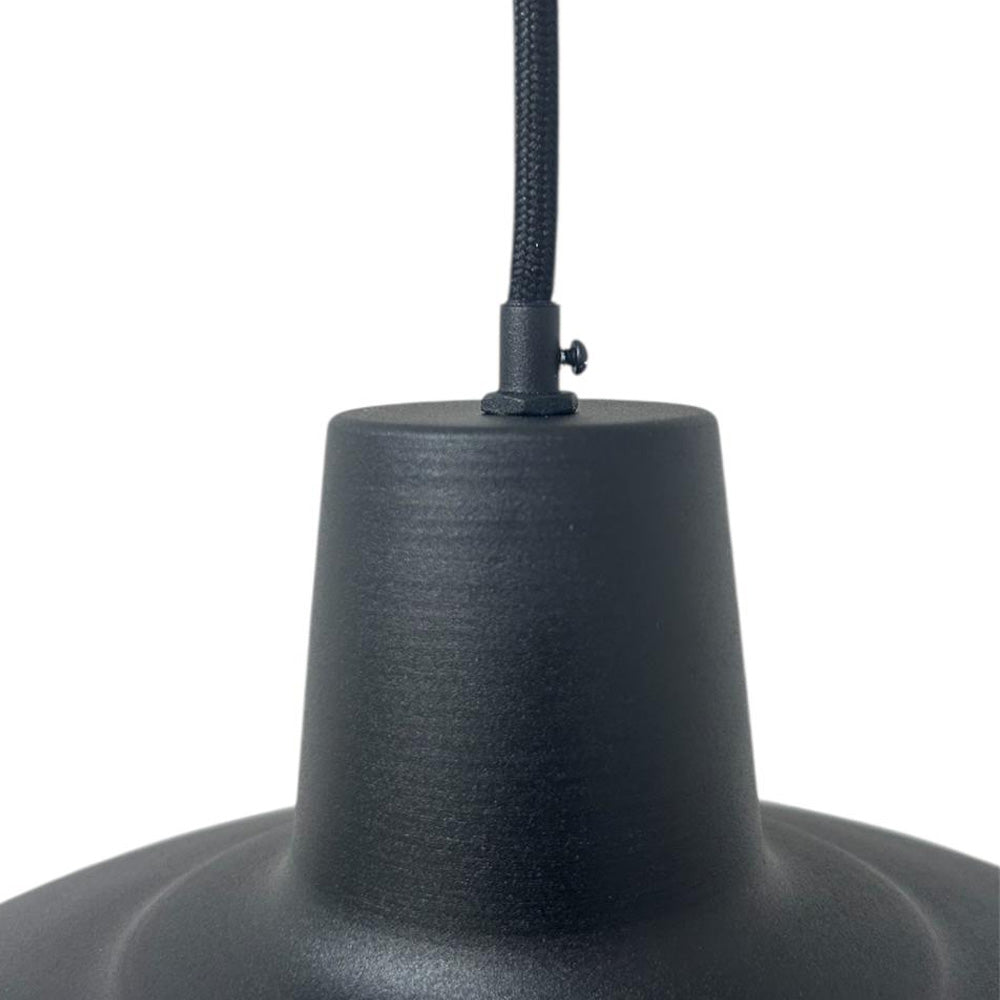 Lámpara de Techo Nicola Negro 40x124cm para Una Bombilla Led - LAMPARAS DE TECHO | Bylmo