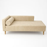 Sala Beige y Blanco 160x70cm De Tres Puestos Antifluido con Puff Banqueta Baúl y Mesa de Centro - SOFAS Y POLTRONAS | Bylmo