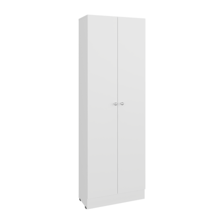 Alacena Blanco 60x180cm sin Cajones y con Dos Puertas - ALACENAS Y MUEBLES MICROONDAS | Bylmo