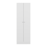 Alacena Blanco 60x180cm sin Cajones y con Dos Puertas - ALACENAS Y MUEBLES MICROONDAS | Bylmo