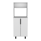Alacena Oshawa Blanco 54x140cm sin Cajones y con Dos Puertas - ALACENAS Y MUEBLES MICROONDAS | Bylmo