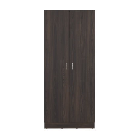 Alacena Dante Nogal y Wengue 76.5x181.2cm sin Cajones y con Dos Puertas - ALACENAS Y MUEBLES MICROONDAS | Bylmo