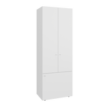 Closet Tuhogar Blanco 60x170cm sin Cajones y con Tres Puertas - CLOSETS | Bylmo