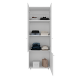 Closet Tuhogar Blanco 60x170cm sin Cajones y con Tres Puertas - CLOSETS | Bylmo