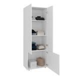 Closet Tuhogar Blanco 60x170cm sin Cajones y con Tres Puertas - CLOSETS | Bylmo