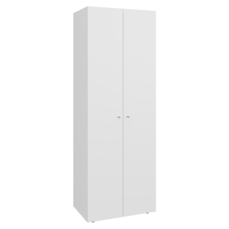 Closet Tuhogar Blanco 60x170cm sin Cajones y con Dos Puertas - CLOSETS | Bylmo