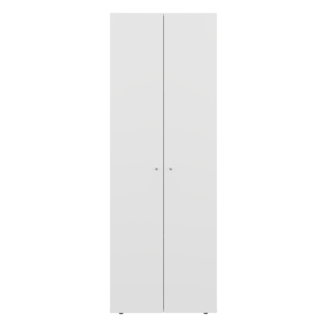 Closet Tuhogar Blanco 60x170cm sin Cajones y con Dos Puertas - CLOSETS | Bylmo