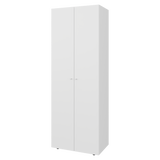 Closet Tuhogar Blanco 60x170cm sin Cajones con Dos Puertas y con Colgadero de Ropa - CLOSETS | Bylmo