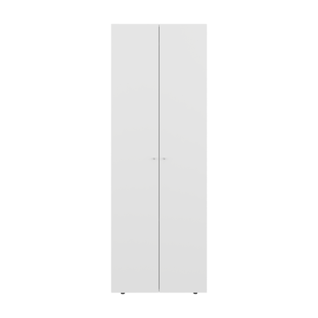 Closet Tuhogar Blanco 60x170cm sin Cajones con Dos Puertas y con Colgadero de Ropa - CLOSETS | Bylmo