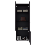 Closet Tuhogar Wengue 60x170cm sin Cajones y con Tres Puertas - CLOSETS | Bylmo