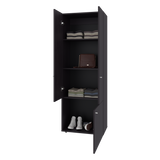 Closet Tuhogar Wengue 60x170cm sin Cajones y con Tres Puertas - CLOSETS | Bylmo