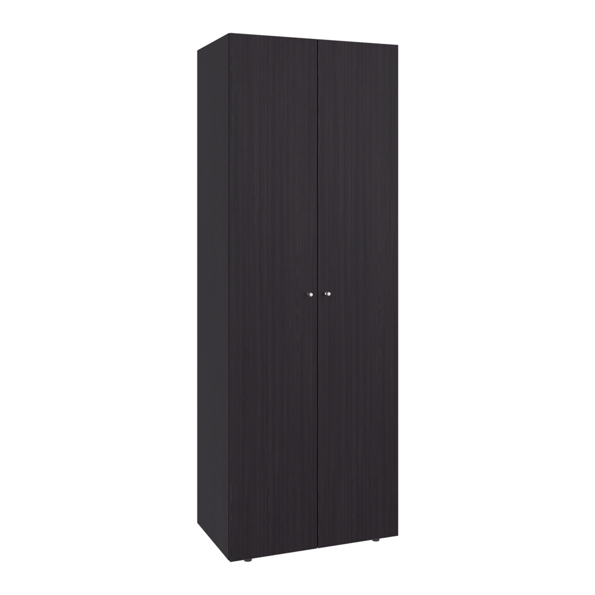 Closet Tuhogar Wengue 60x170cm sin Cajones con Dos Puertas y con Colgadero de Ropa - CLOSETS | Bylmo