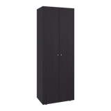 Closet Tuhogar Wengue 60x170cm sin Cajones con Dos Puertas y con Colgadero de Ropa - CLOSETS | Bylmo