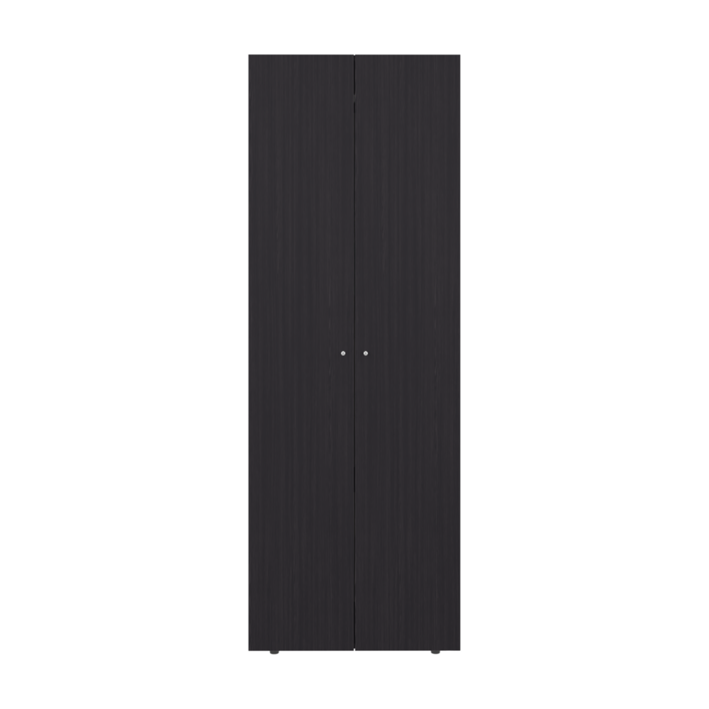 Closet Tuhogar Wengue 60x170cm sin Cajones con Dos Puertas y con Colgadero de Ropa - CLOSETS | Bylmo