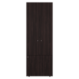 Closet Tuhogar Nogal y Wengue 60x170cm sin Cajones y con Tres Puertas - CLOSETS | Bylmo