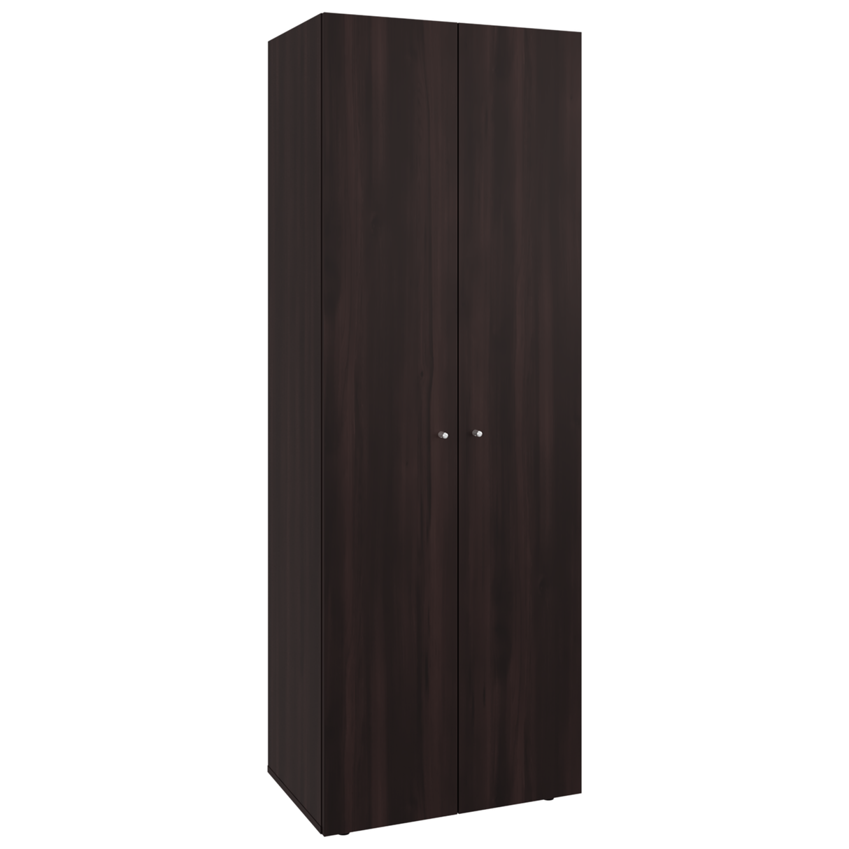 Closet Tuhogar Nogal y Wengue 60x170cm sin Cajones y con Dos Puertas - CLOSETS | Bylmo