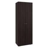 Closet Tuhogar Nogal y Wengue 60x170cm sin Cajones con Dos Puertas y con Colgadero de Ropa - CLOSETS | Bylmo
