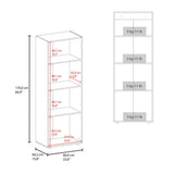 Closet Tuhogar Fresno Europeo y Blanco 60x170cm sin Cajones y con Tres Puertas - CLOSETS | Bylmo