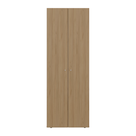 Closet Tuhogar Fresno Europeo y Blanco 60x170cm sin Cajones y con Dos Puertas - CLOSETS | Bylmo