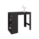 Barra de Cocina Greer Wengue 119.8x102cm con Cinco Compartimientos - BARRAS Y MUEBLES AUXILIARES | Bylmo