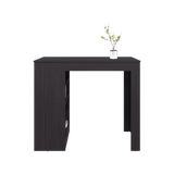 Barra de Cocina Greer Wengue 119.8x102cm con Cinco Compartimientos - BARRAS Y MUEBLES AUXILIARES | Bylmo