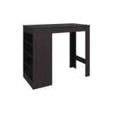 Barra de Cocina Greer Wengue 119.8x102cm con Cinco Compartimientos - BARRAS Y MUEBLES AUXILIARES | Bylmo