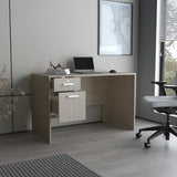 Escritorio Millier Bardolino 120x75cm con Dos Cajones y con Organizador de Libros - ESCRITORIOS | Bylmo