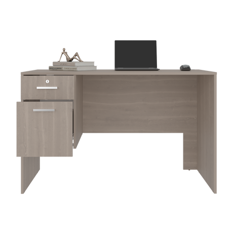 Escritorio Millier Bardolino 120x75cm con Dos Cajones y con Organizador de Libros - ESCRITORIOS | Bylmo
