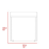 Mesa de Centro Lucien Nogal 80x45cm con Dos Asientos y con Compartimiento - MESAS DE CENTRO | Bylmo