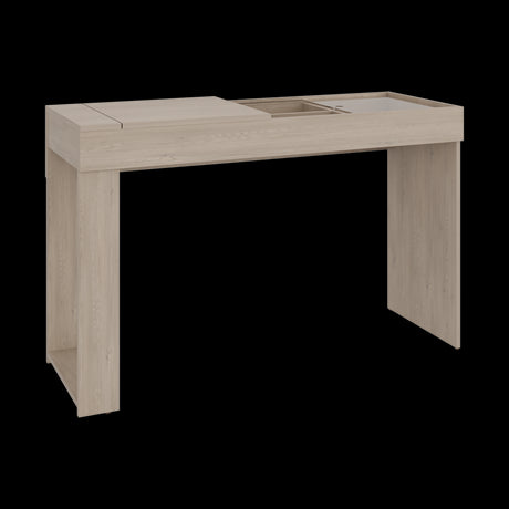 Tocador Maggie Blanco y Cotta 120.3x77cm 0 de Dos Puestos con Espejo y sin Sillas - TOCADORES | Bylmo