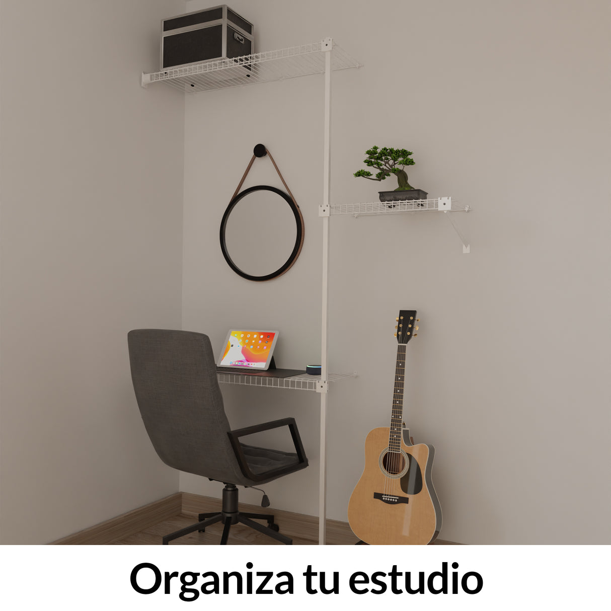 Closet Petit Blanco 140x180cm con Tres Compartimientos - CLOSETS | Bylmo