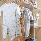 Closet Classic Blanco 200x200cm con Cinco Compartimientos - CLOSETS | Bylmo