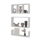 Estanteria Flotante Trego Blanco 56.5x30cm Flotante Rectangular - REPISAS | Bylmo