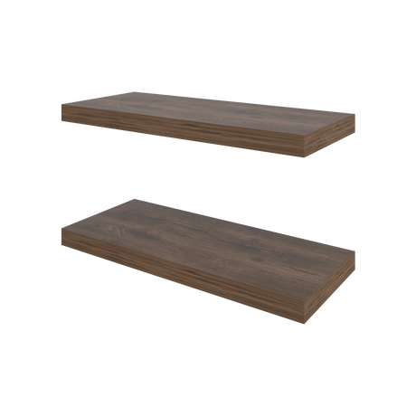Set de 2 Repisas Bellota 80x3.8cm Flotante Rectangular - REPISAS | Bylmo