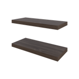 Set de 2 Repisas Siena 80x3.8cm Flotante Rectangular - REPISAS | Bylmo