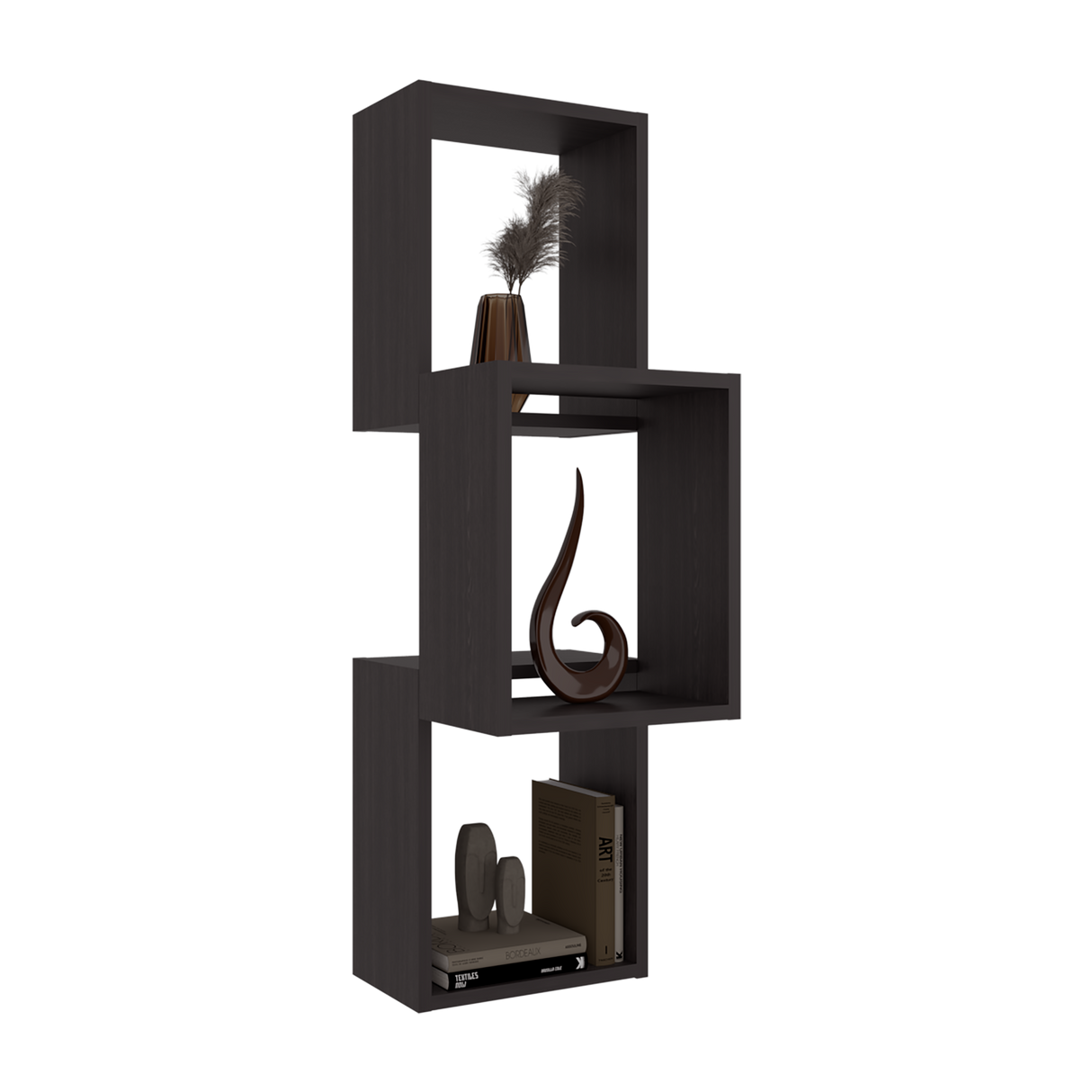 Repisa Seyner Wengue 16.8x95cm Flotante Rectangular - REPISAS | Bylmo