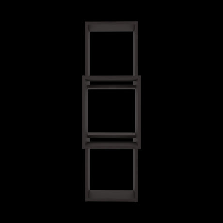 Repisa Seyner Wengue 16.8x95cm Flotante Rectangular - REPISAS | Bylmo