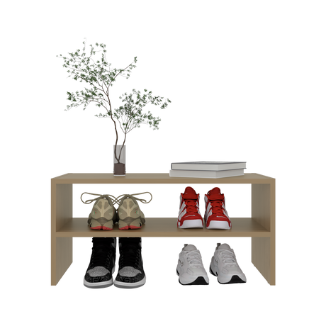 Zapatero Silpa Fresno 71.8x34.9cm Horizontal para Cuatro Pares y de Dos Niveles - ZAPATEROS | Bylmo