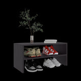 Zapatero Silpa Wengue 71.8x34.9cm Horizontal para Cuatro Pares y de Dos Niveles - ZAPATEROS | Bylmo